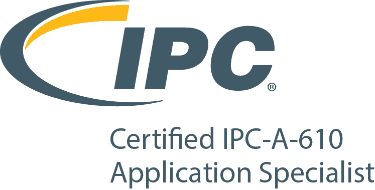 Logo de certification IPC — Certified IPC-A-610 Application Specialist