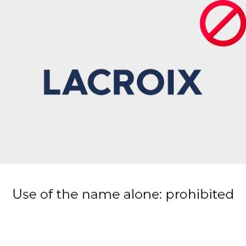 LACROIX brand identity