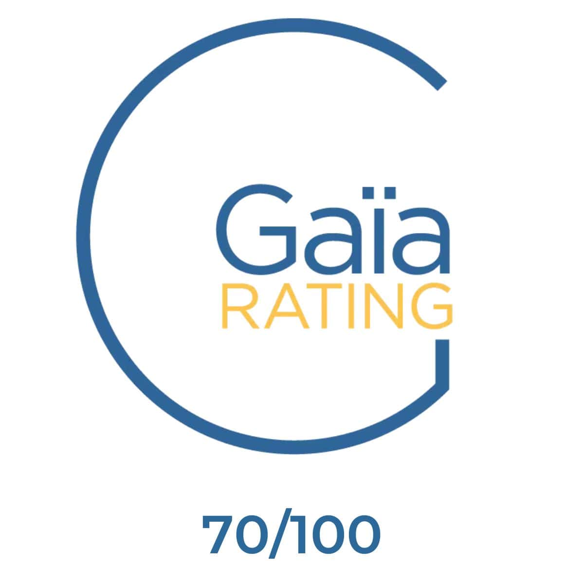 Gaia Rating 70/100