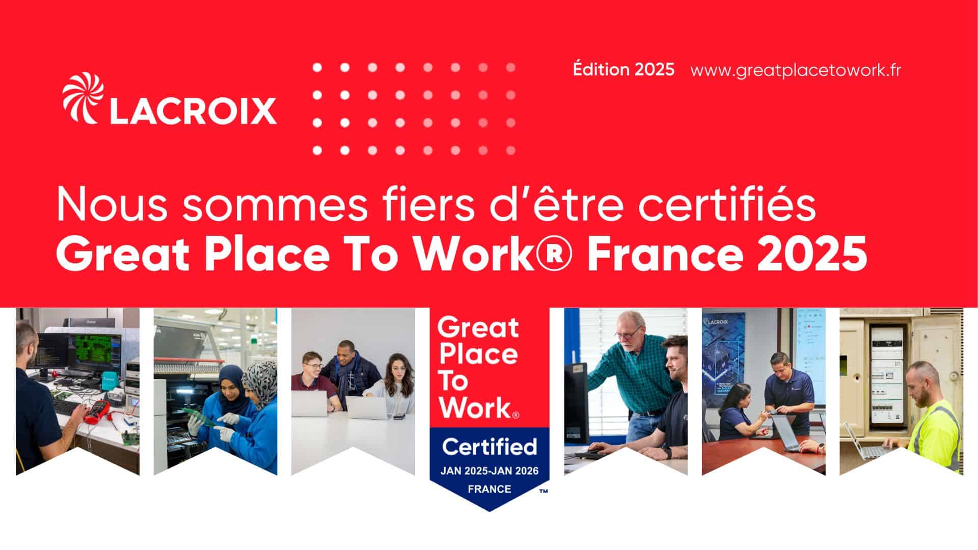 LACROIX Great Place To Work